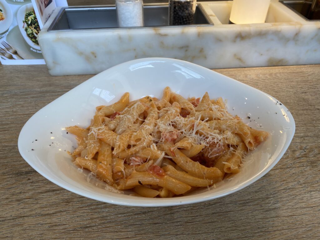 Vodka Tomato Penne at Vapiano